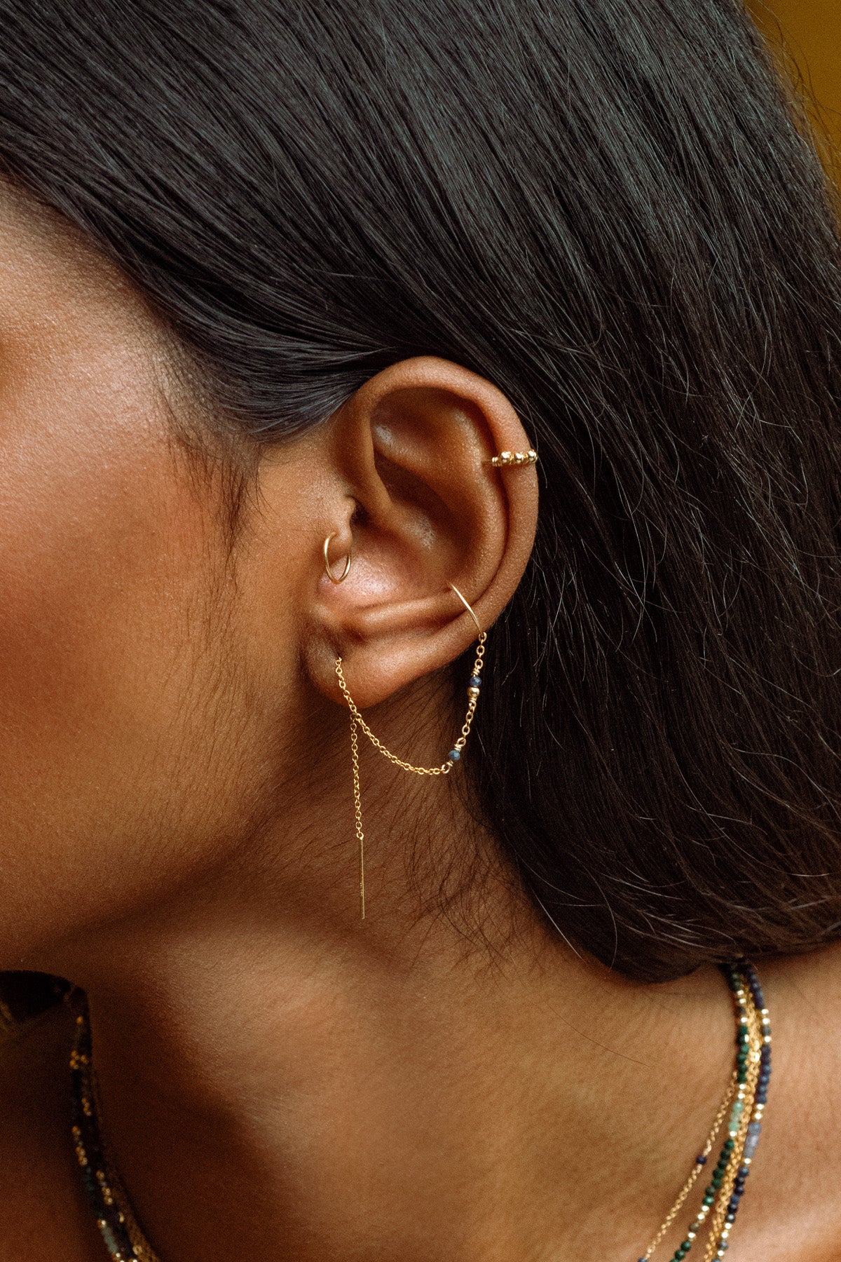 Anneau piercing - Or 750‰ - Image 6