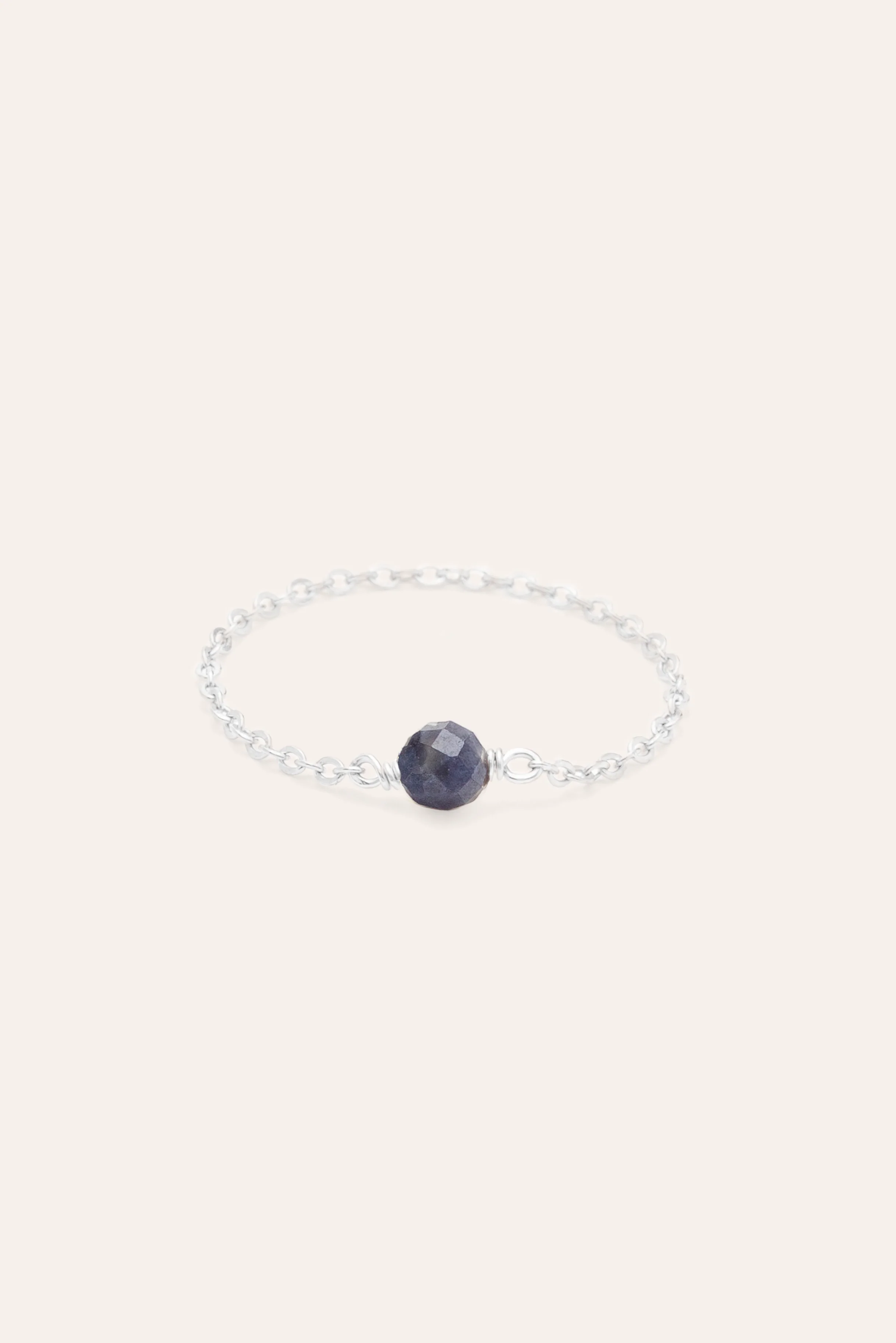 Bague chaînette Stella - Argent