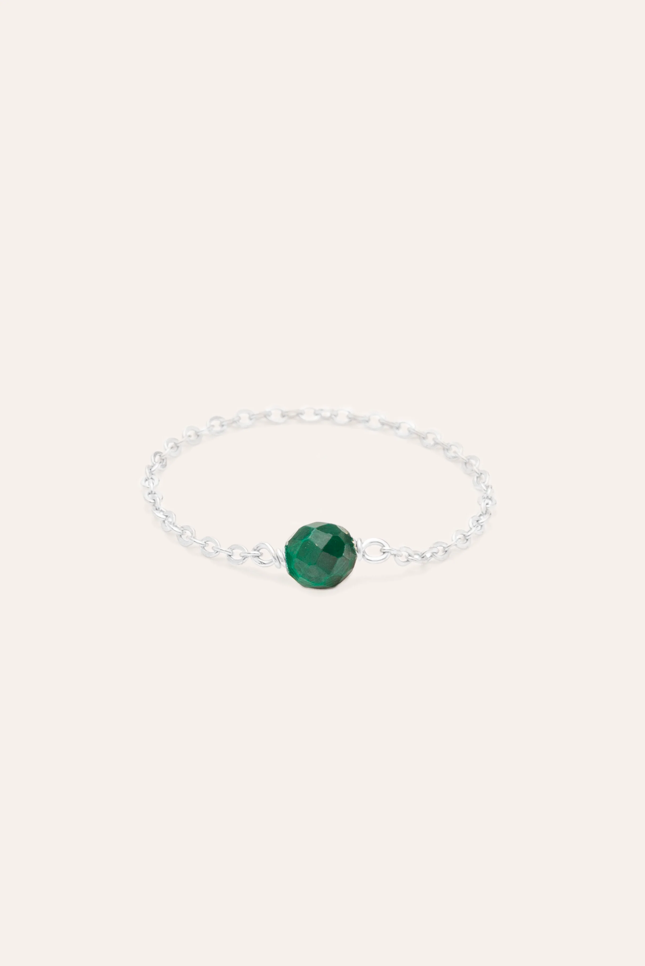 Bague chaînette Stella - Argent - Image 2