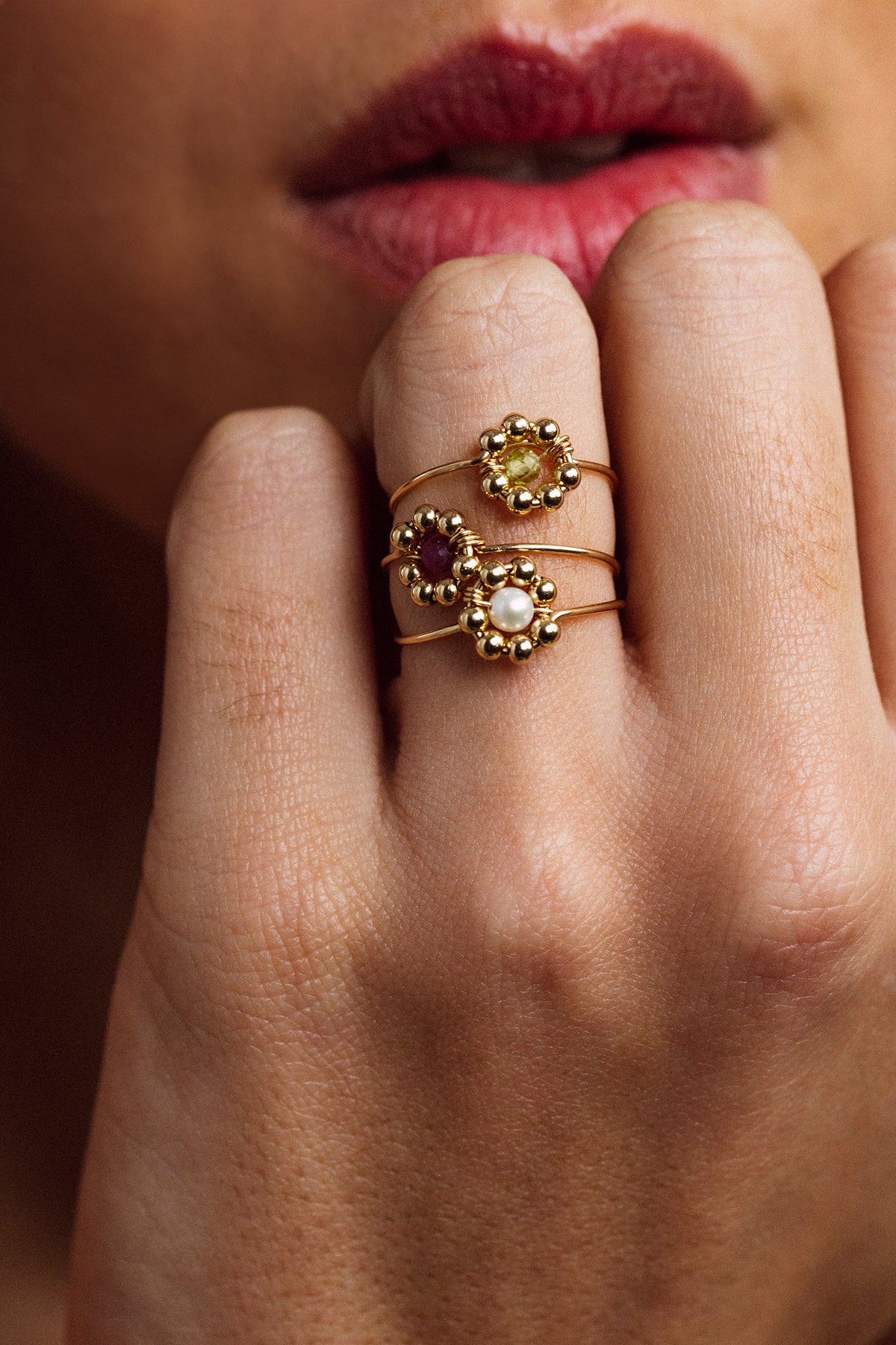 Bague Daisy - Peridot - Image 2