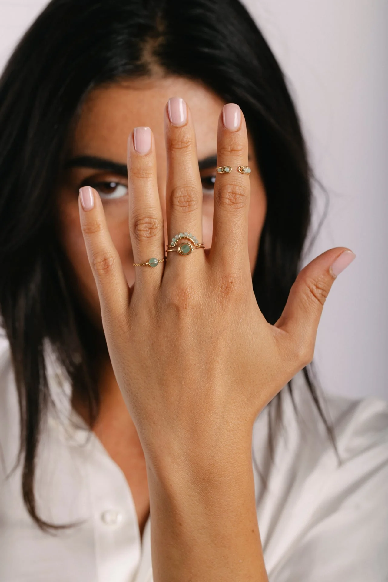 Bague Frida - Émeraude - Image 2