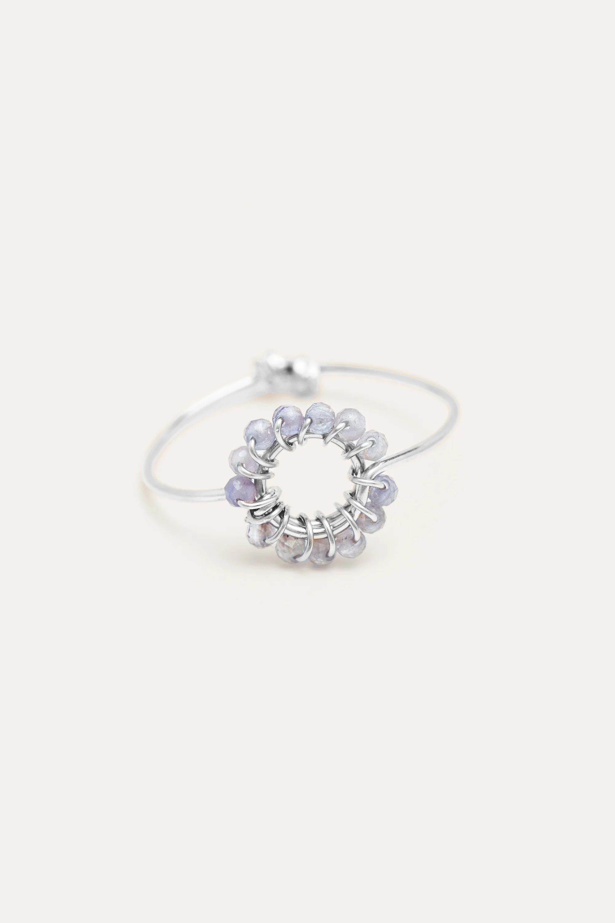 Bague Hélios - Tanzanite - Argent
