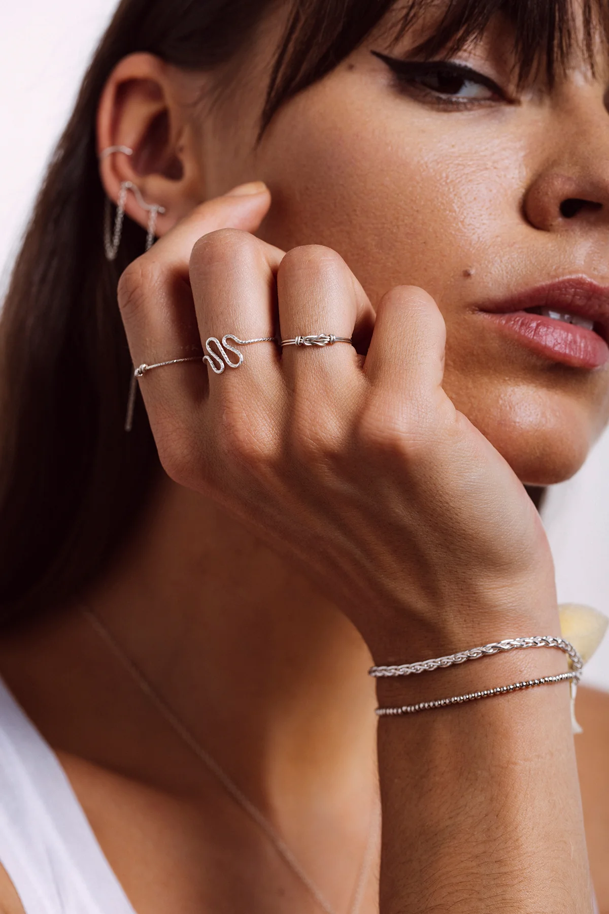 Bague Mina - Argent - Image 2