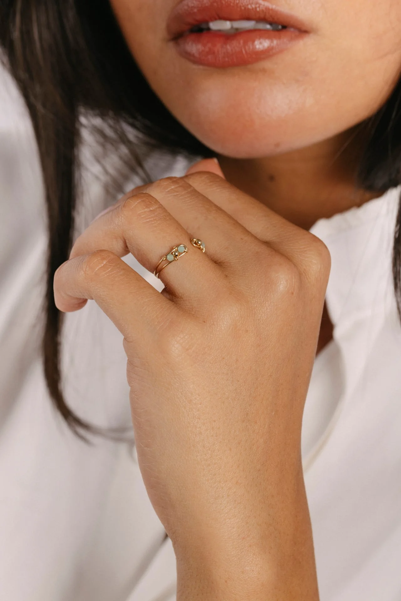 Bague Queen - Emeraude - Image 2