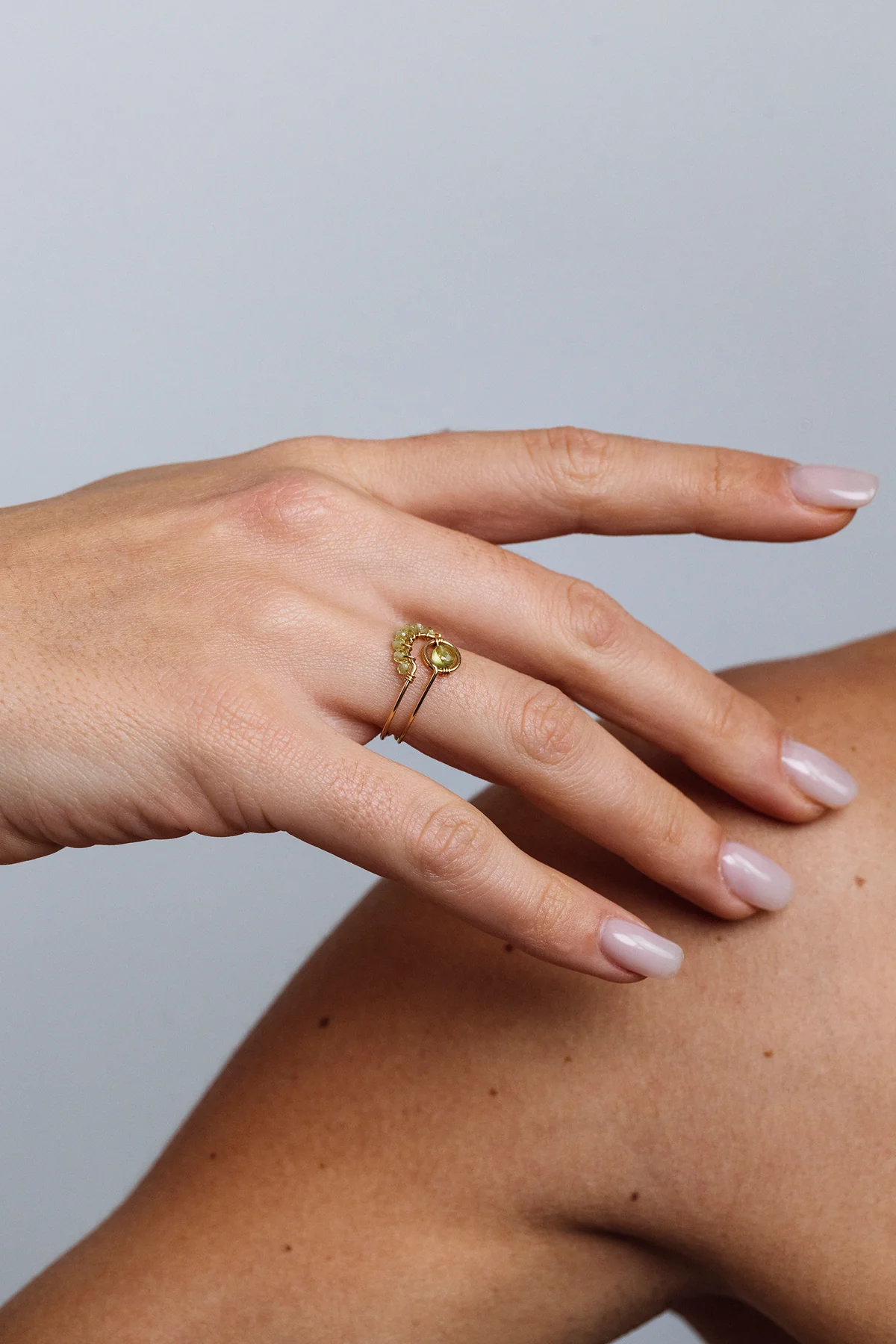 Bague Swan - Péridot - Image 5