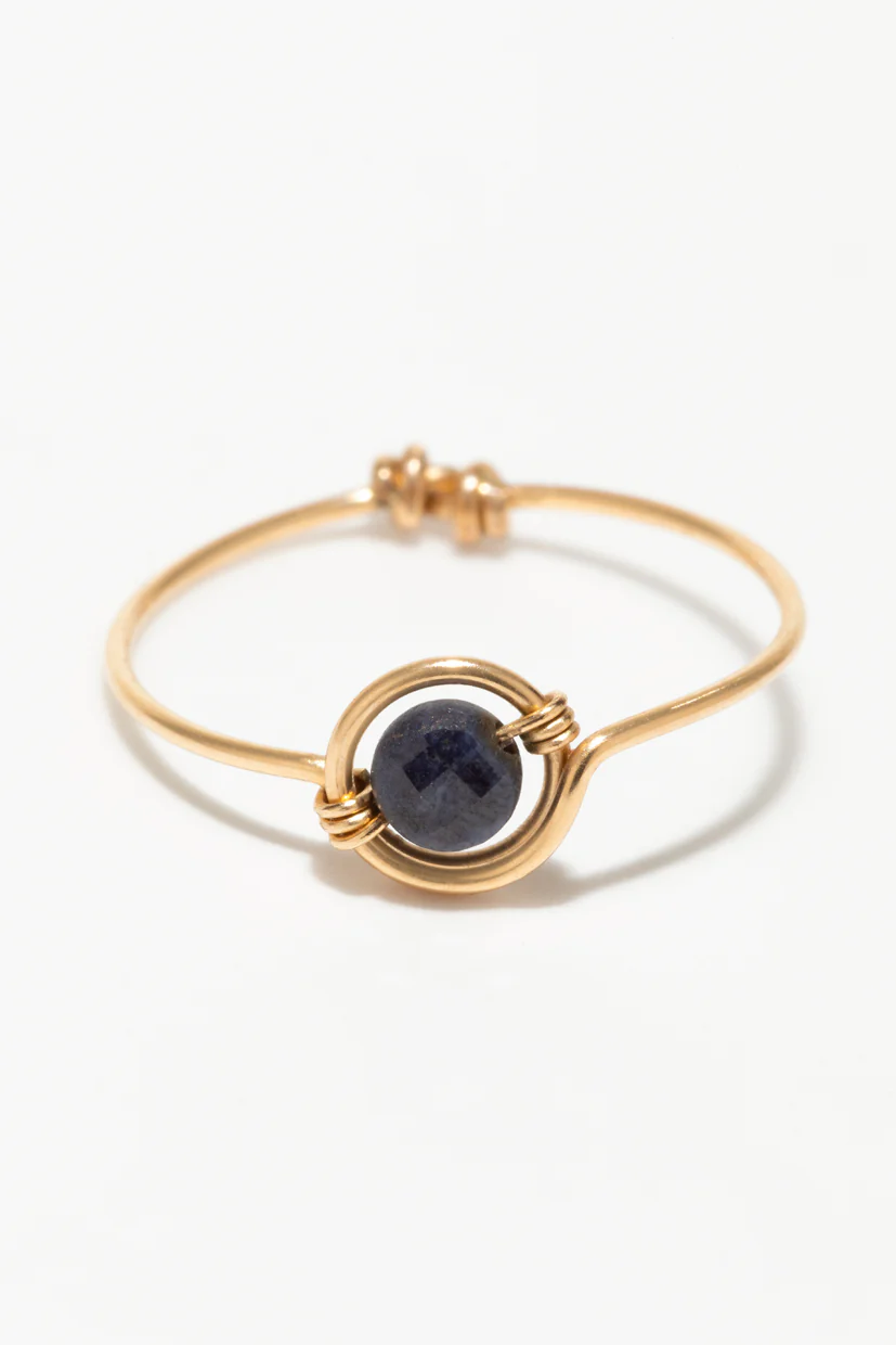 Bague Swan - Saphir