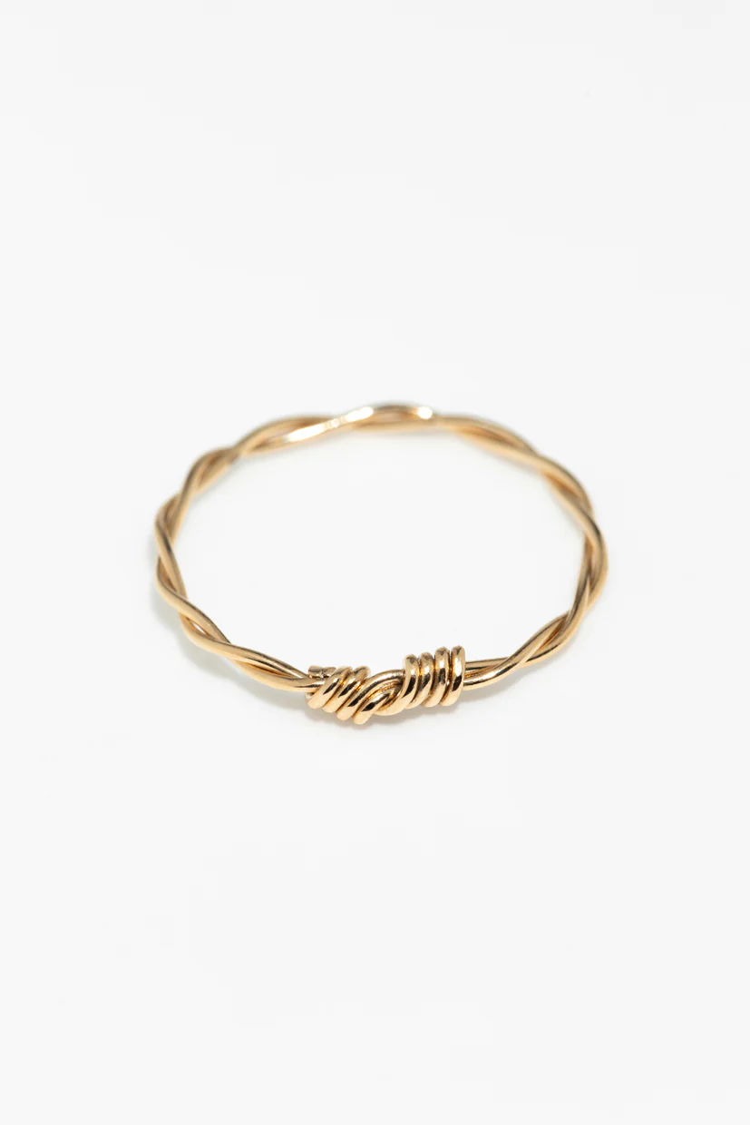 Bague Torsade - Or 750‰