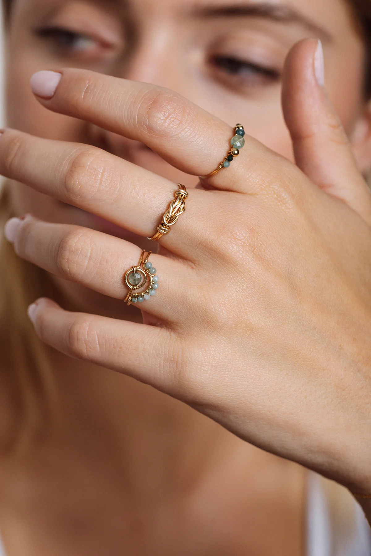 Bague Vénus - Menthe - Image 3