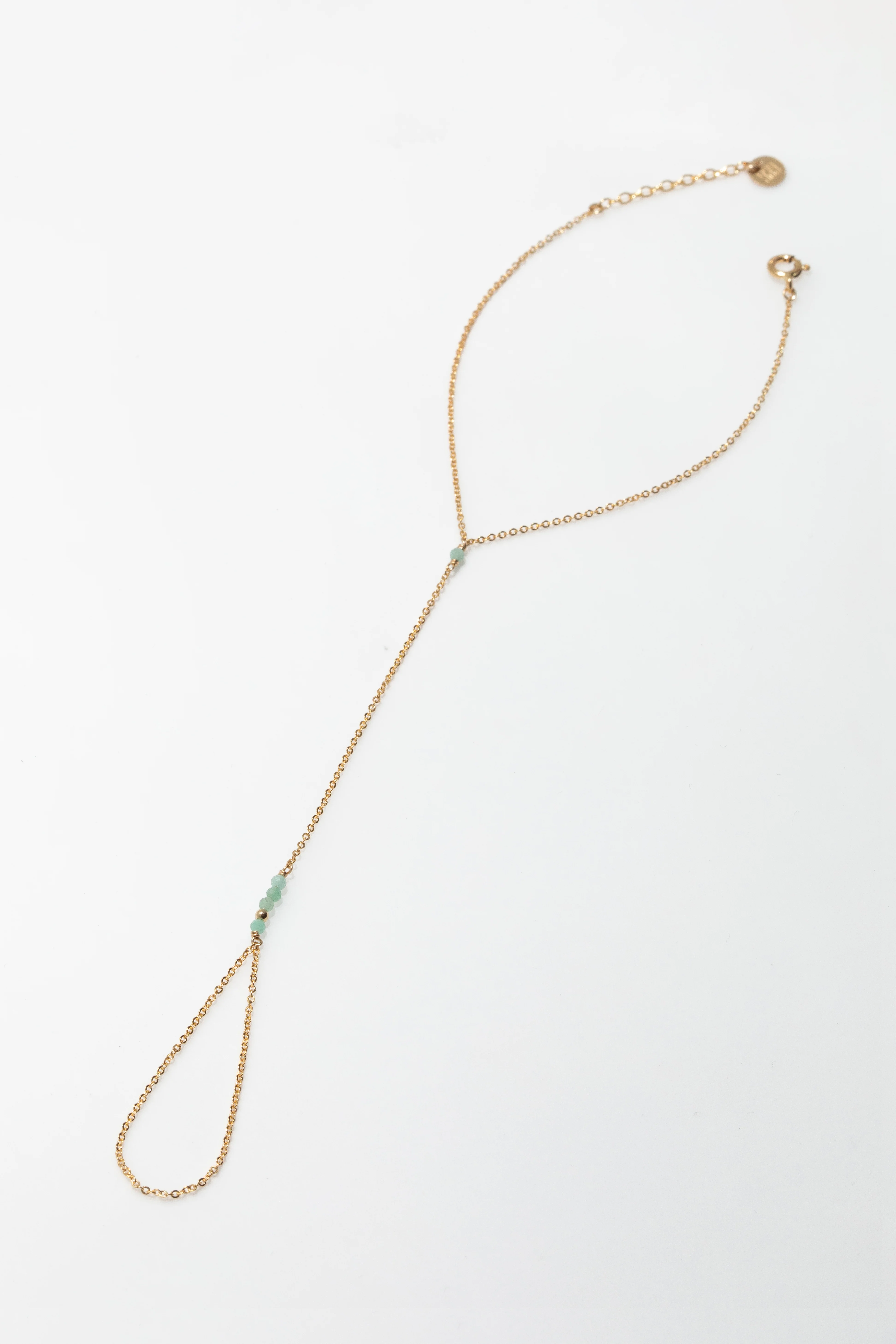 Bijou de main Théa - Émeraude - Image 2