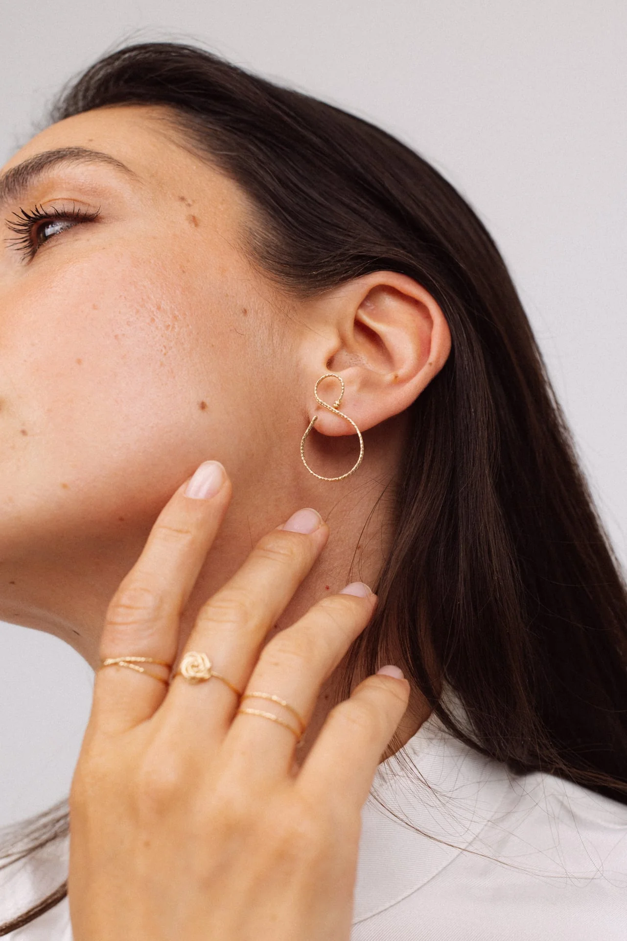 Boucles d'oreilles infini - Image 3