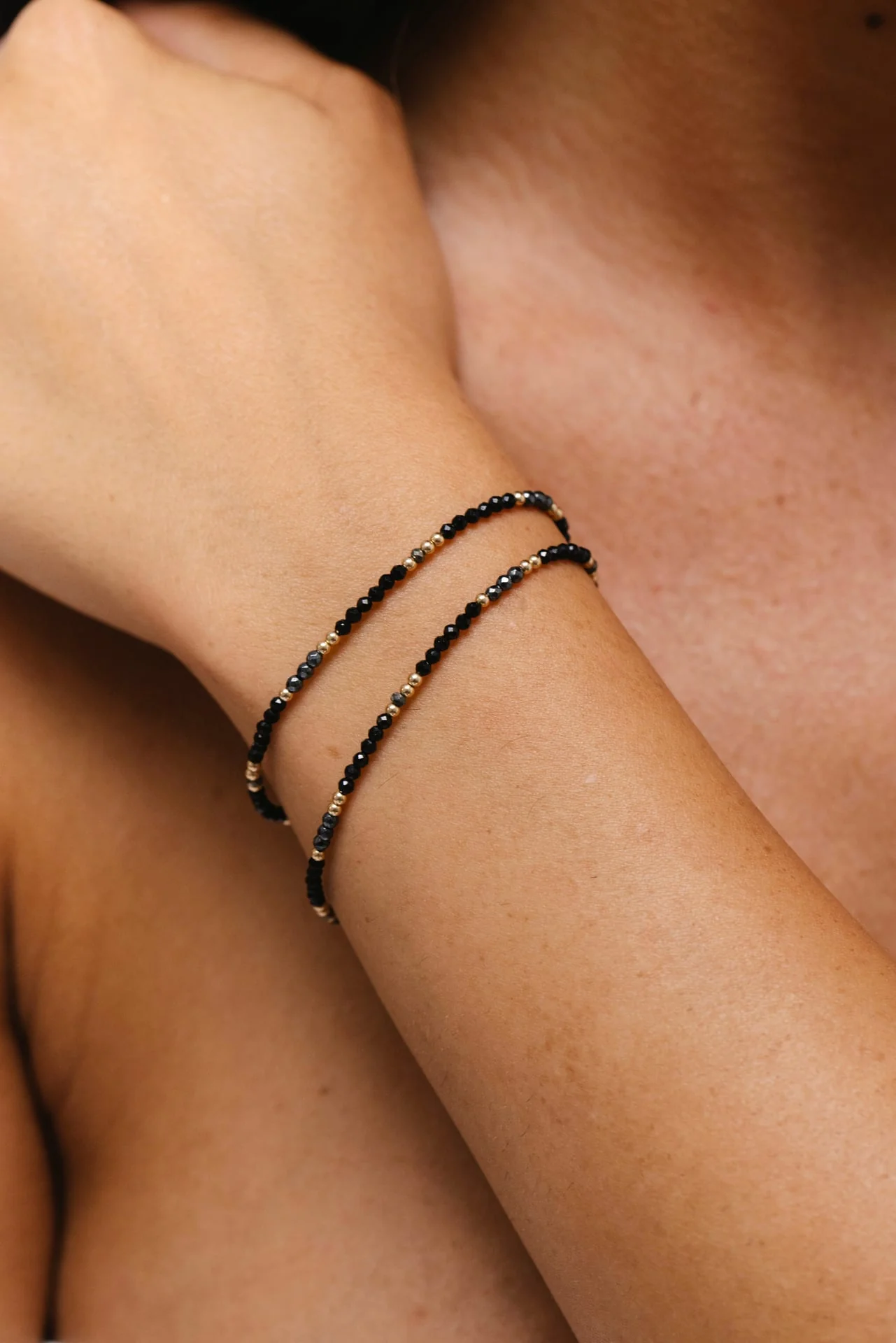 Bracelet - collier Queen - Spinelle - Image 2