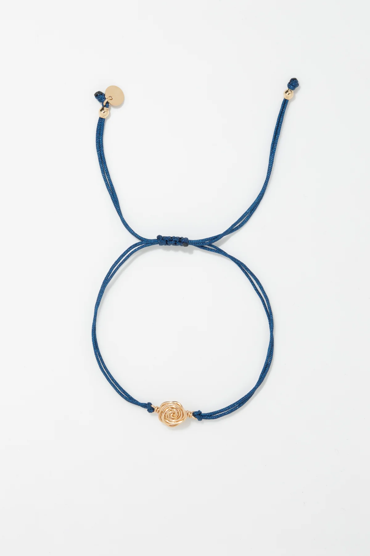 Bracelet cordon Rosa - Bleu