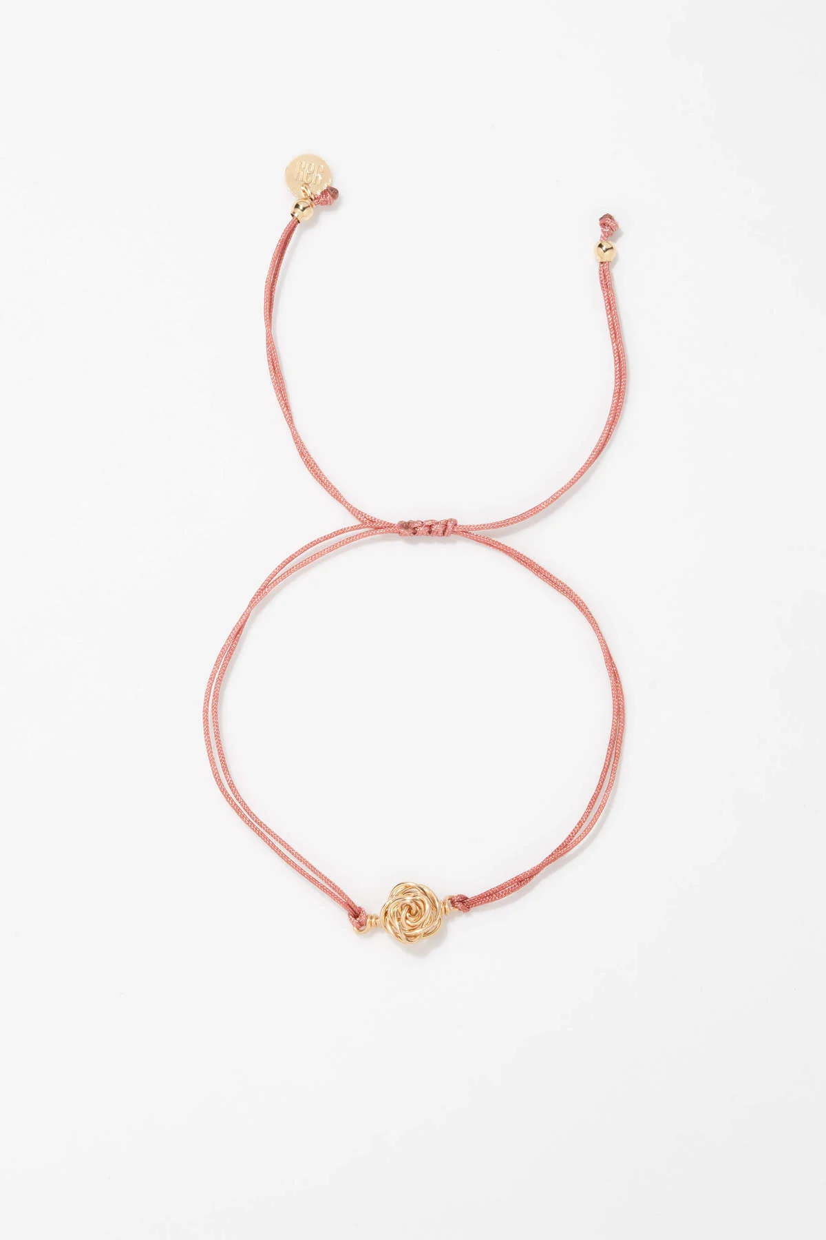 Bracelet cordon Rosa - Rose