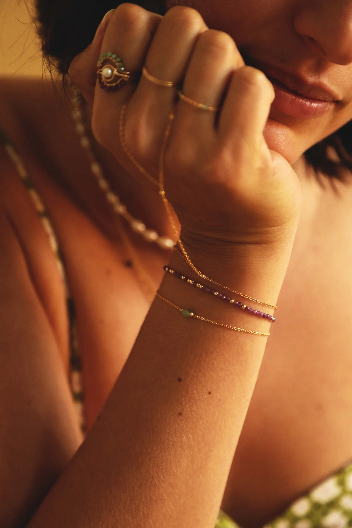 Bracelet Queen - Rubis - Image 5