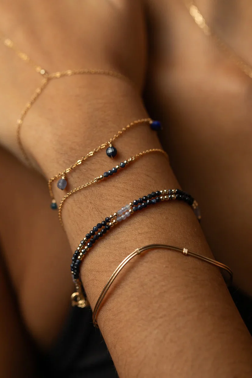 Bracelet Théa - Saphir - Image 2