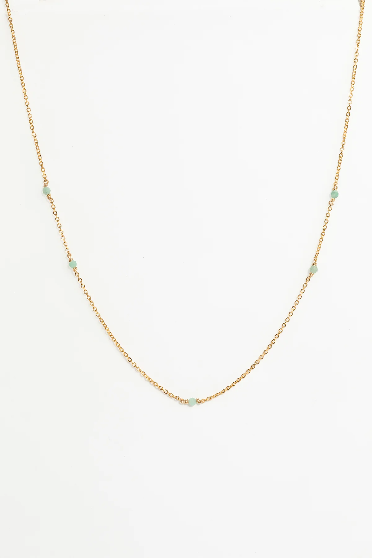 Collier-Bracelet double Satellite - Émeraude - Image 5