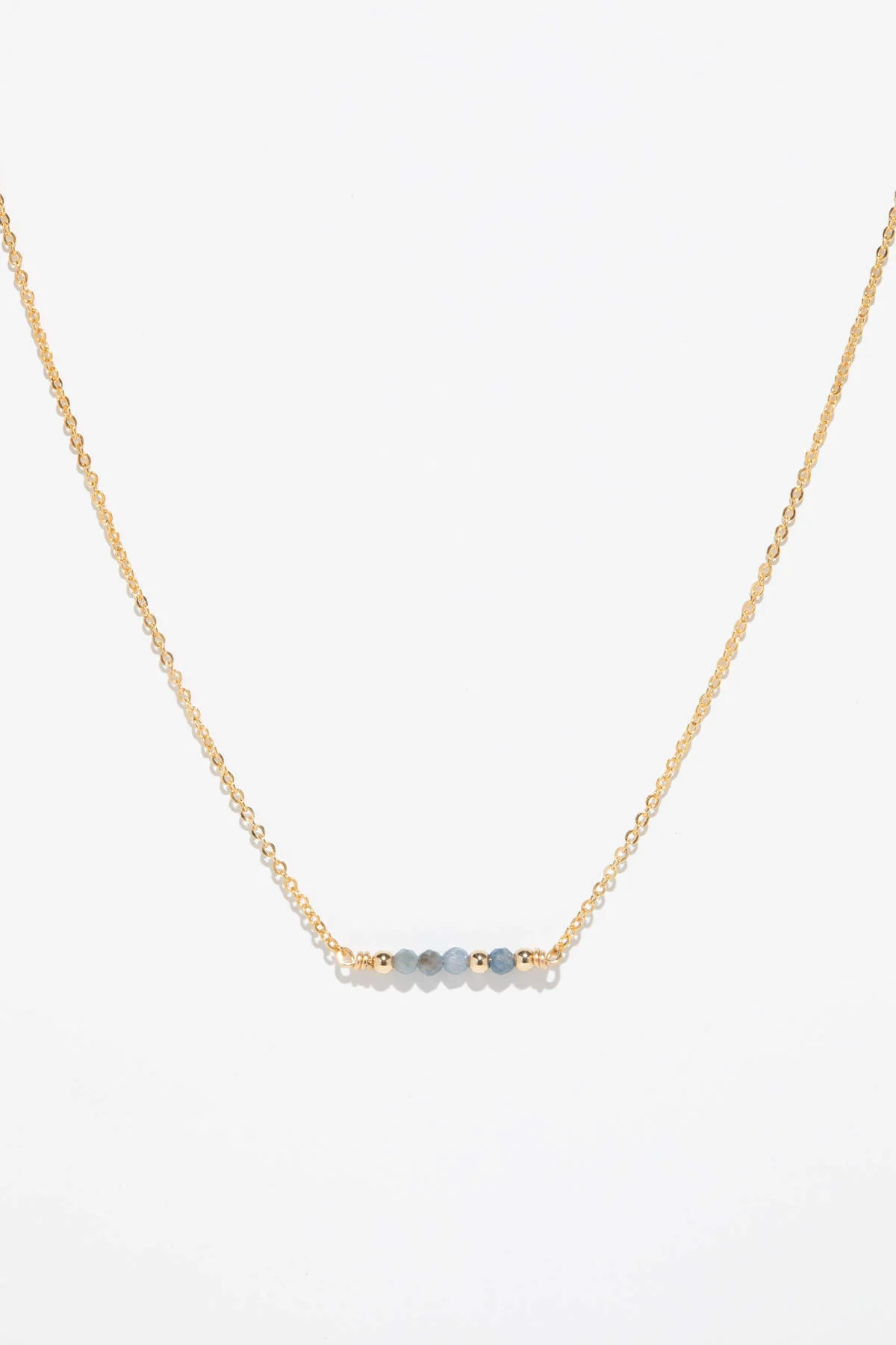 Collier court théa - Saphir