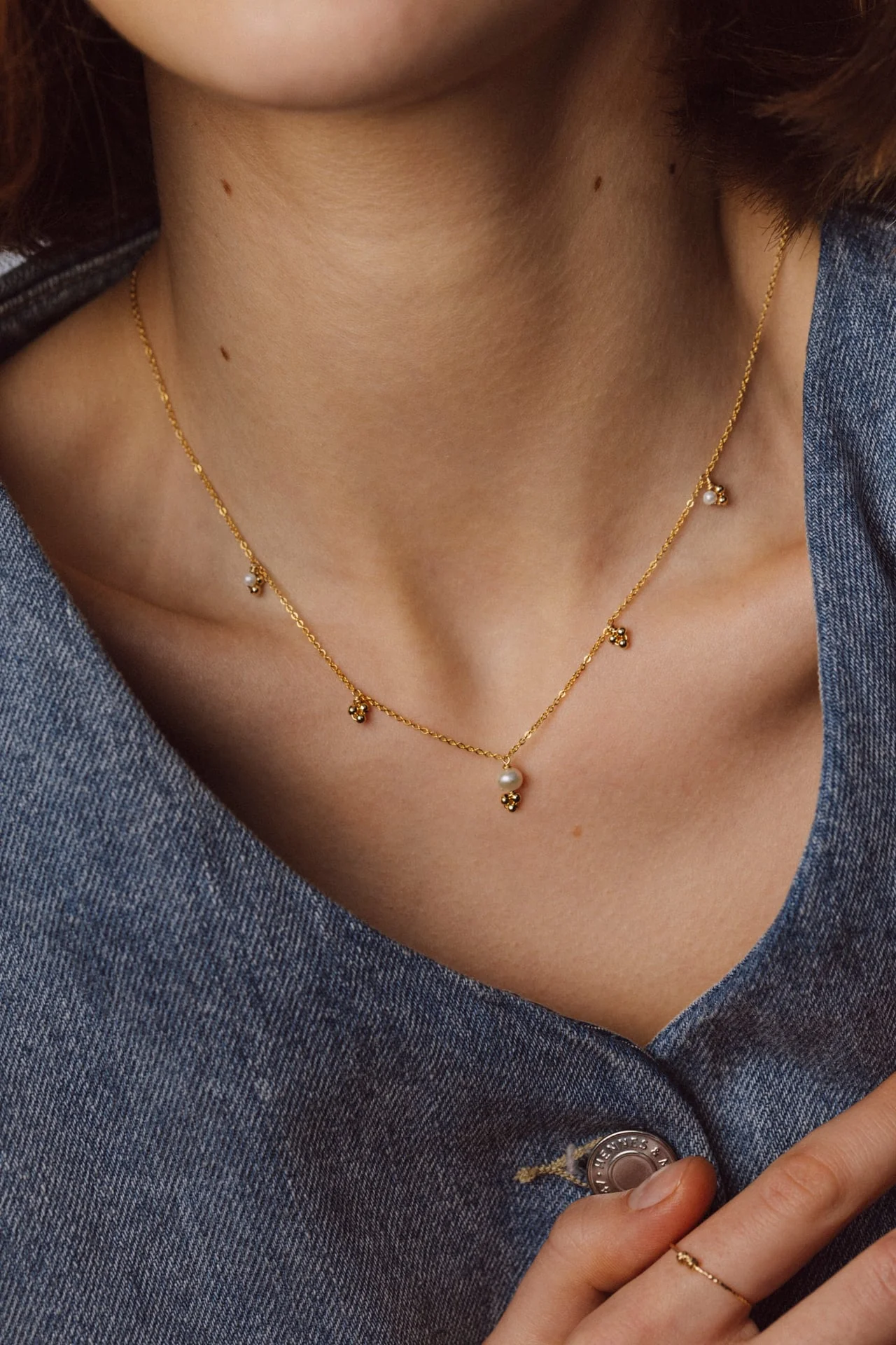 Collier Gaïa - Perle de culture - Image 4