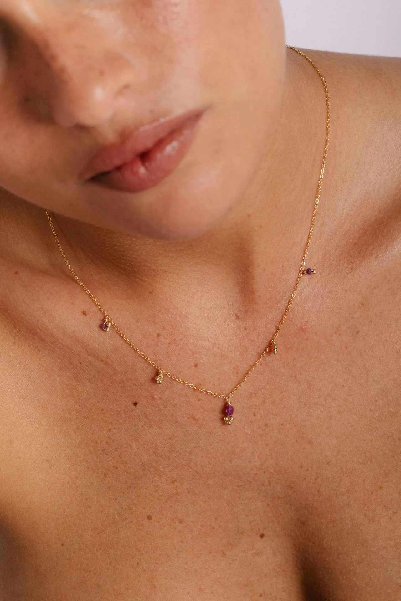 Collier Gaia - Rubis - Image 2