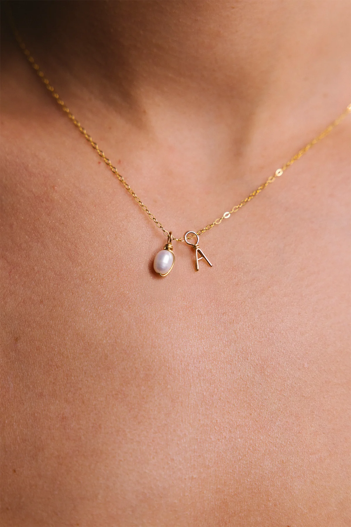 Collier lettre personnalisé - Image 2