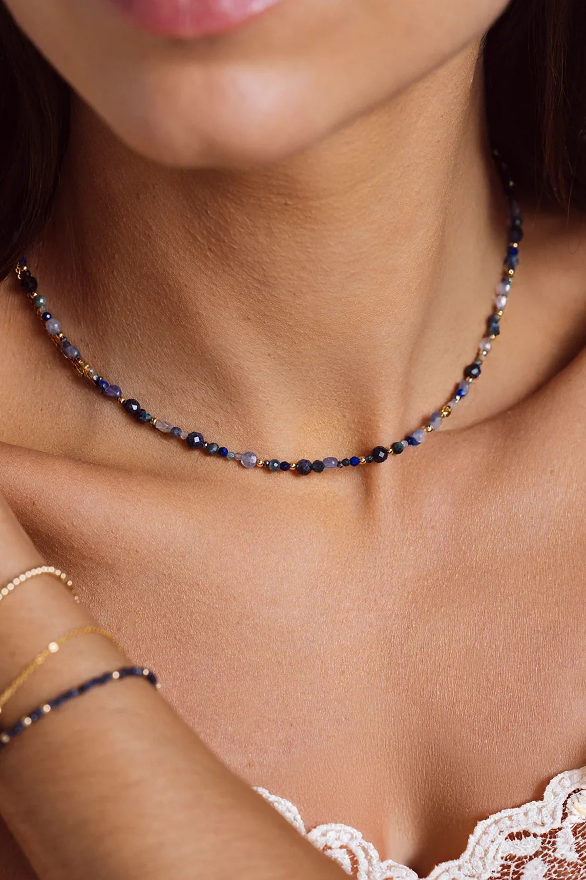 Collier Vénus - Azur - Image 2