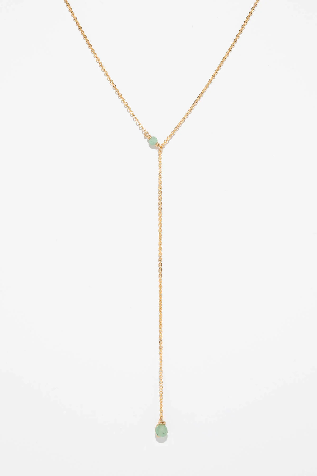 Collier Vice versa Stella - Emeraude/Aventurine