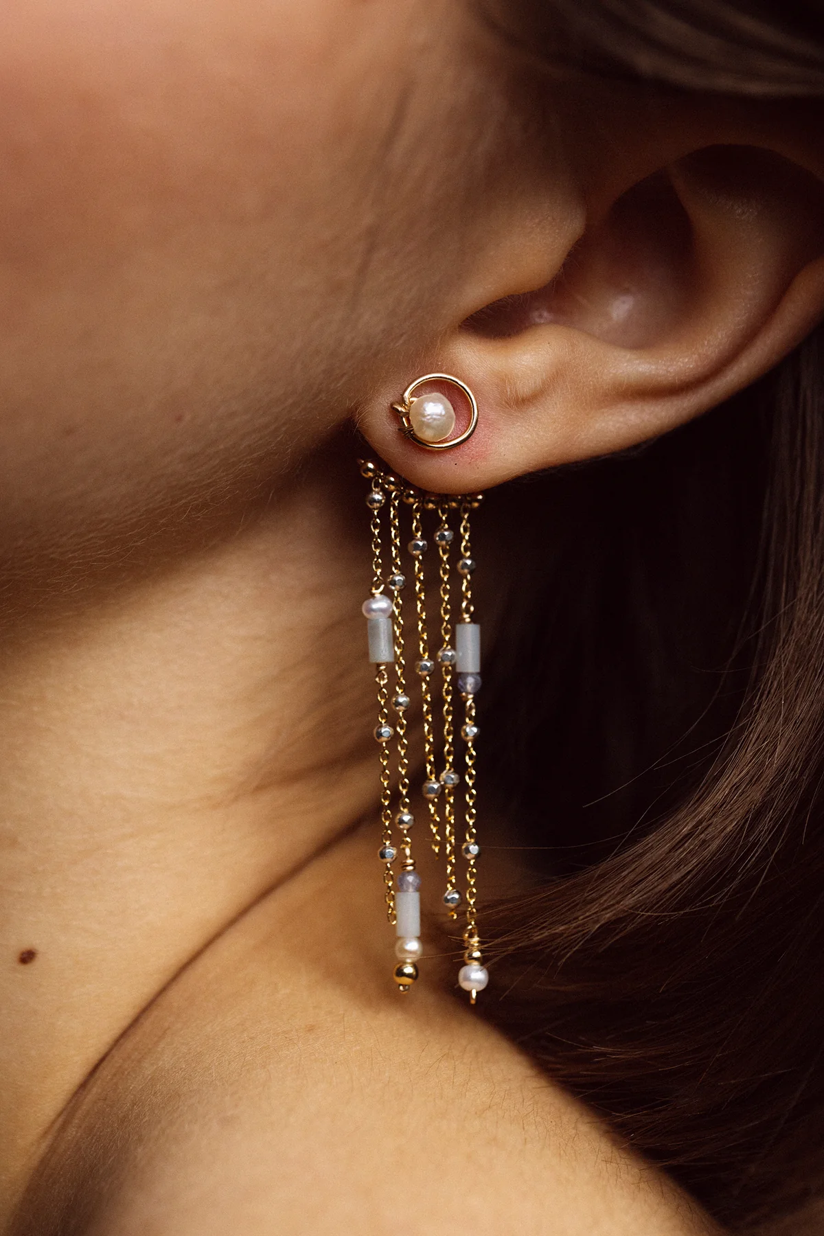 Dos de boucle d'oreille Arielle - Image 2