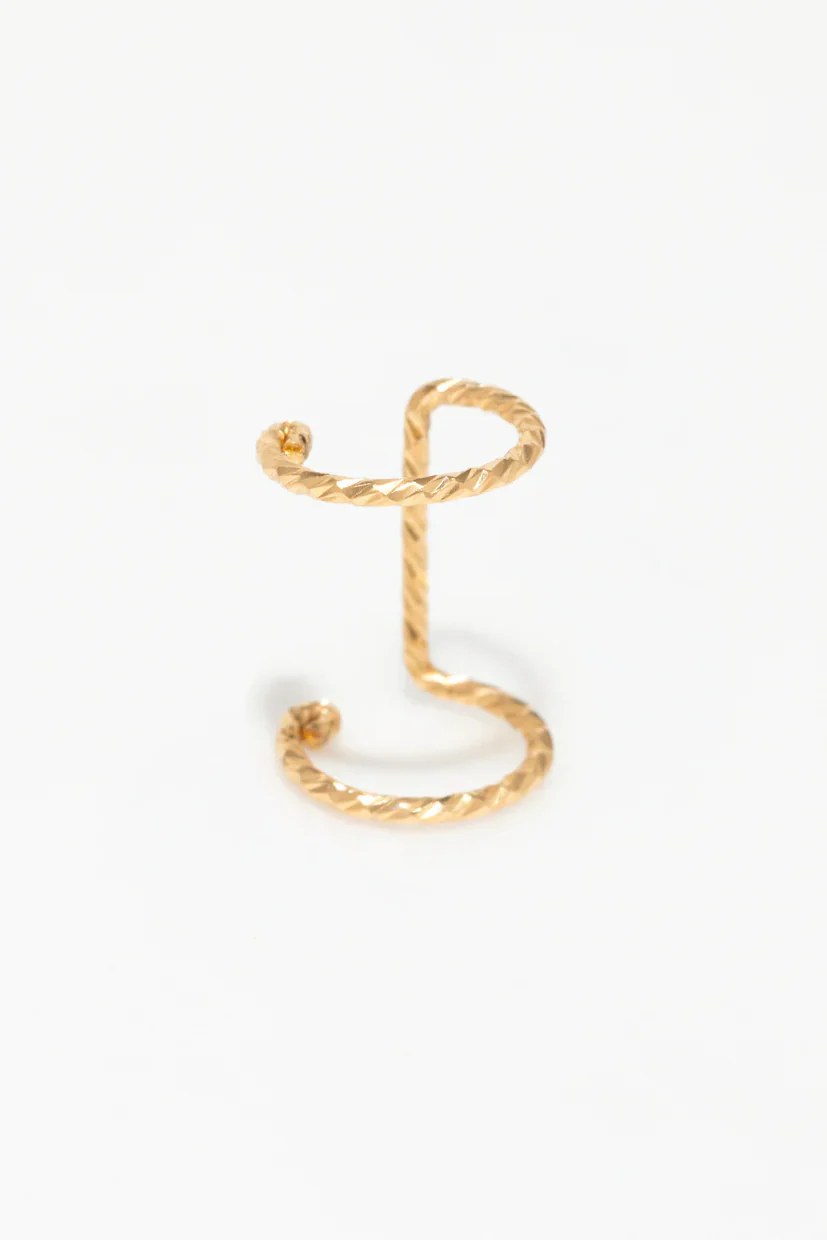 Faux piercing double hélix - Eclat