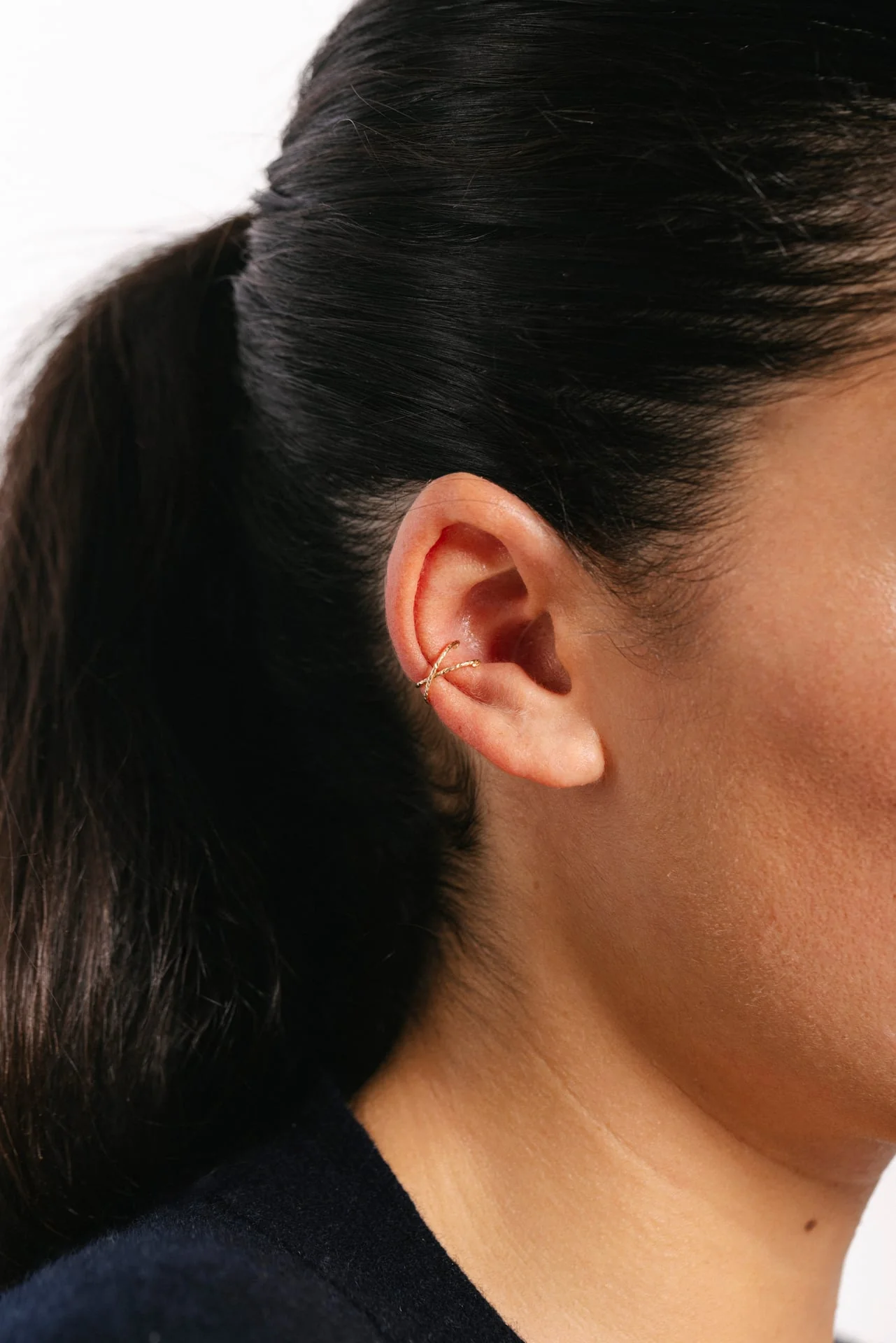 Faux piercing Éclat croisé - Image 2
