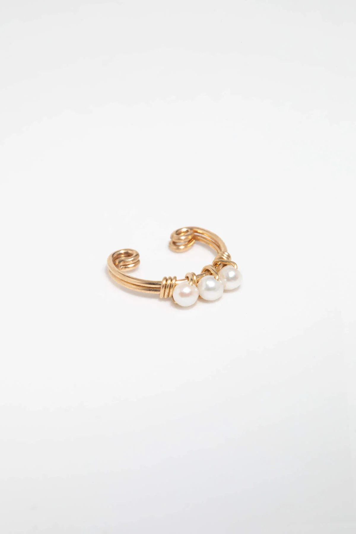 Faux piercing Théa - Perle de culture