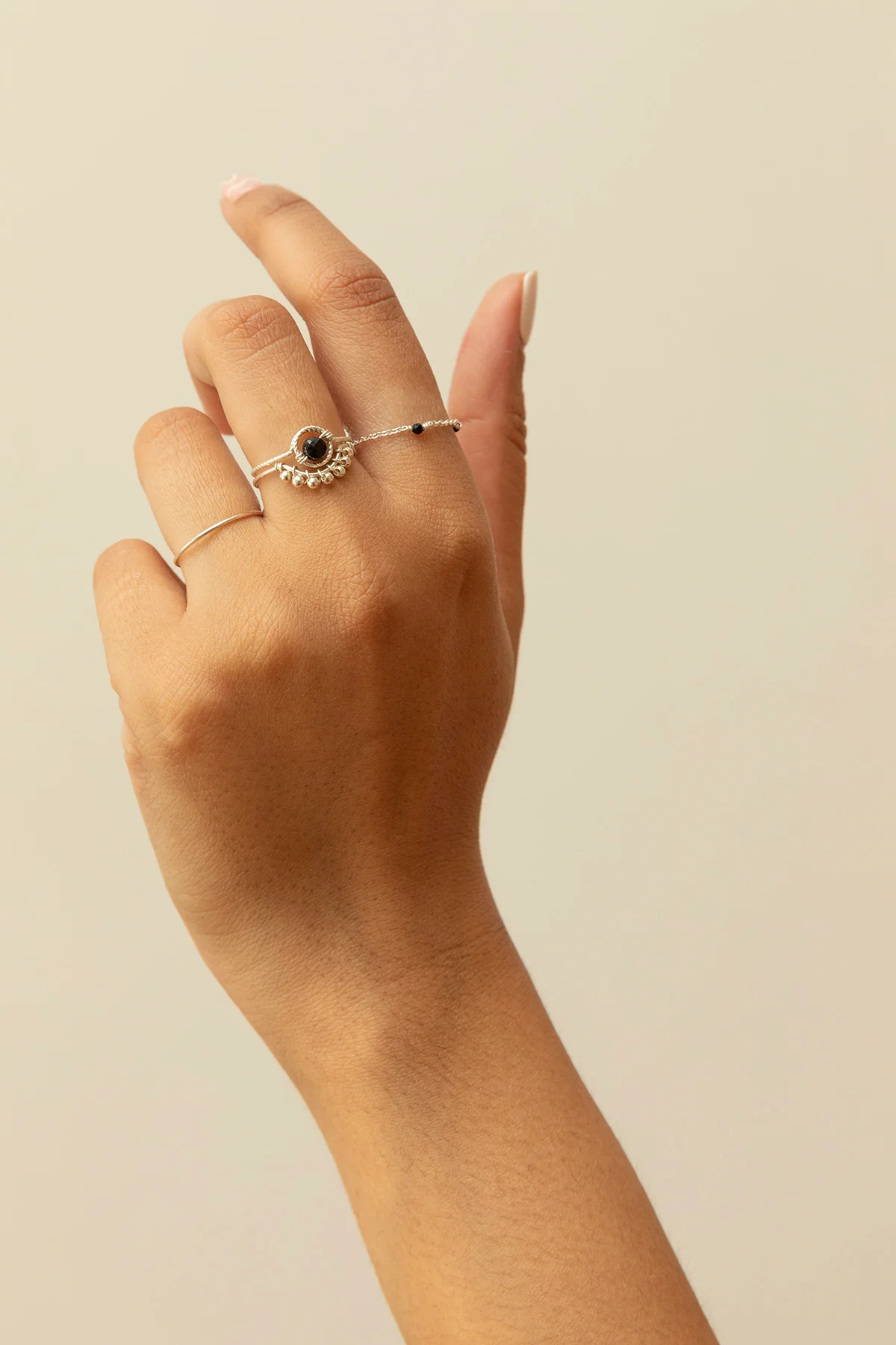Bague anneau Essentiel - Argent - Image 2