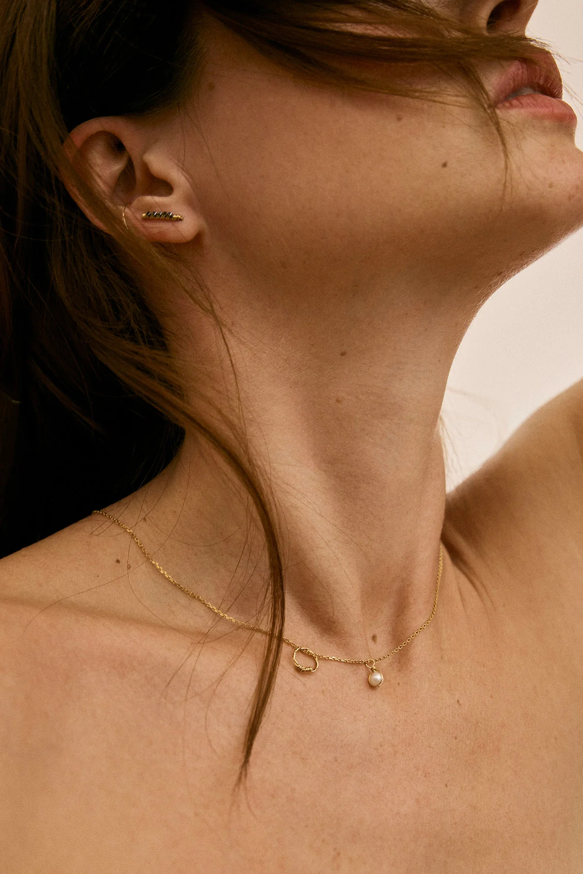 Pendentif anneau Torsade - Or 750‰ - Image 5