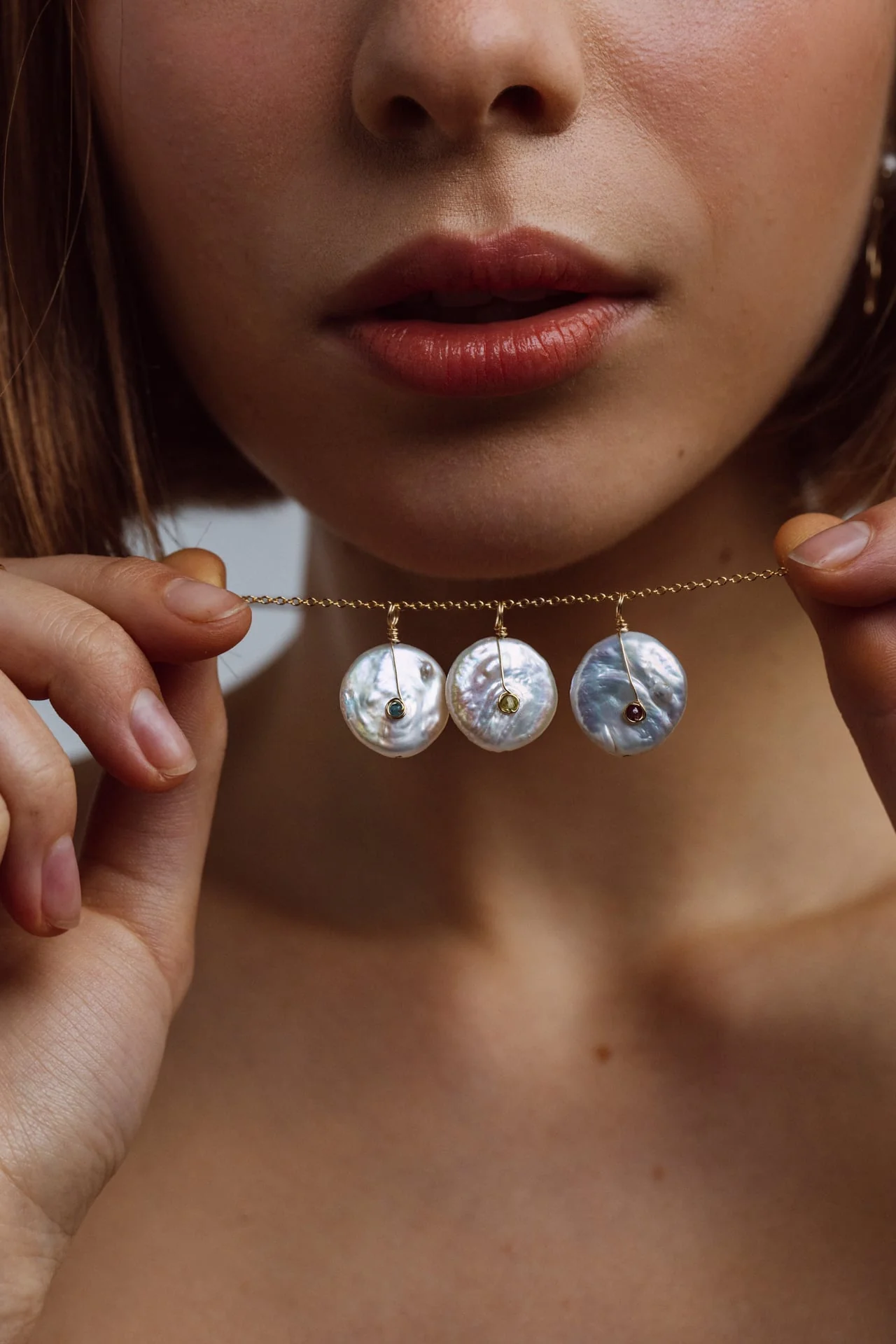 Pendentif Mirée - Rubis - Image 4