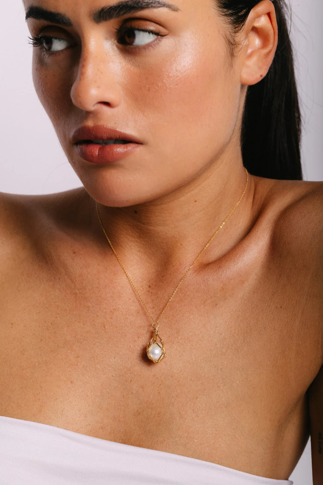Pendentif Secret - Perle de culture - Image 3