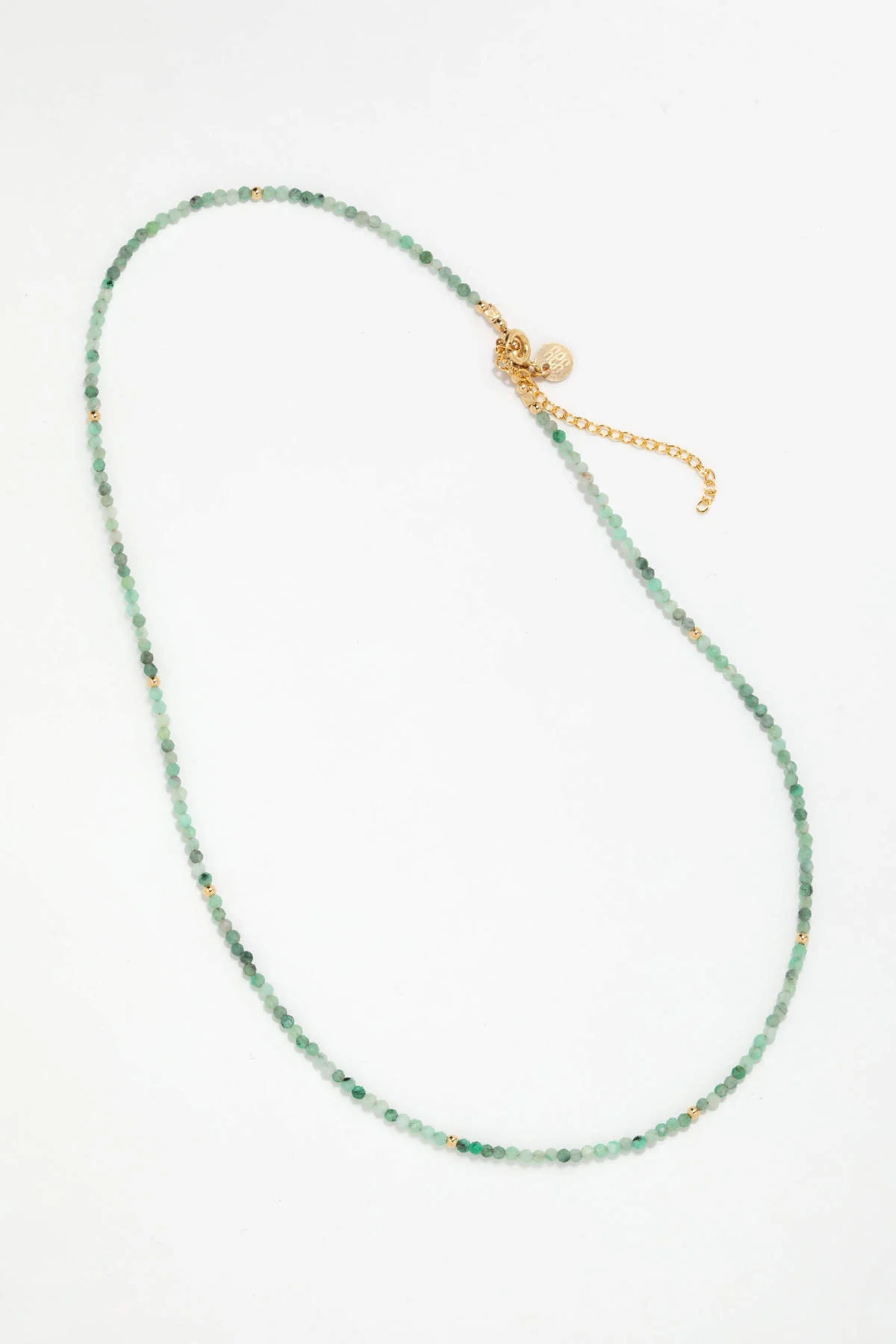 Collier Queen 40cm - Emeraude